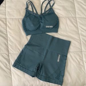 Energy seamless set - Small - blue stone